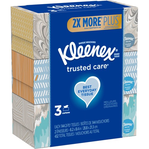 TISSUE,TRSTDCARE,55,3/PK