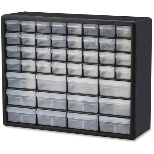 CABINET,44 DRAWERS,BKST