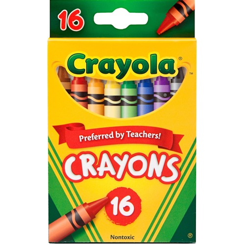 CRAYON,CRAYOLA,3-5/8"-16CT