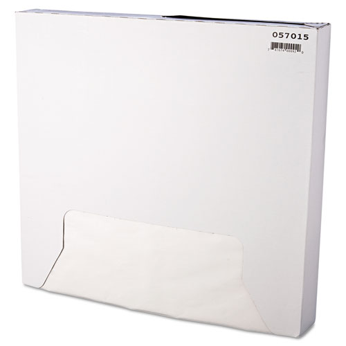 GREASE-RESISTANT PAPER WRAPS AND LINERS, 15 X 16, WHITE, 1000/BOX, 3 BOXES/CARTON