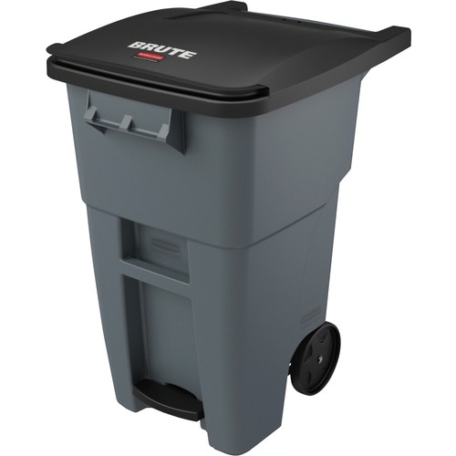 Brute Step-On Rollouts, Square, 50 Gal, Gray