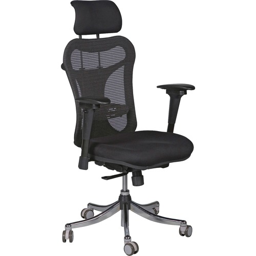 CHAIR,EXEC HI BACK,ERGO,BK