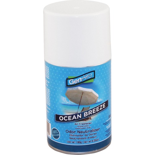 Impact Products  Air Freshener, f/Metered Dispensers, 6.35 oz, Ocean Breeze