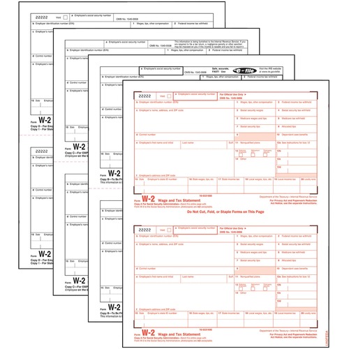 FORM,TAX,W-2,4PT,LASER