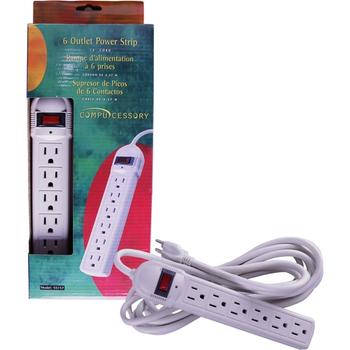 POWERSTRIP,6-OUT,15'CORD