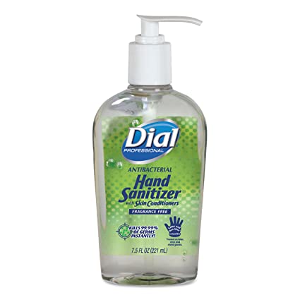 Antibacterial with Moisturizers Gel Hand Sanitizer, 7.5oz Pump Bottle, 12/Carton