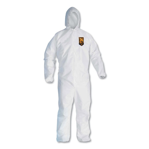 A20 Breathable Particle Protection Coveralls, Zip Closure, 3x-Large, White