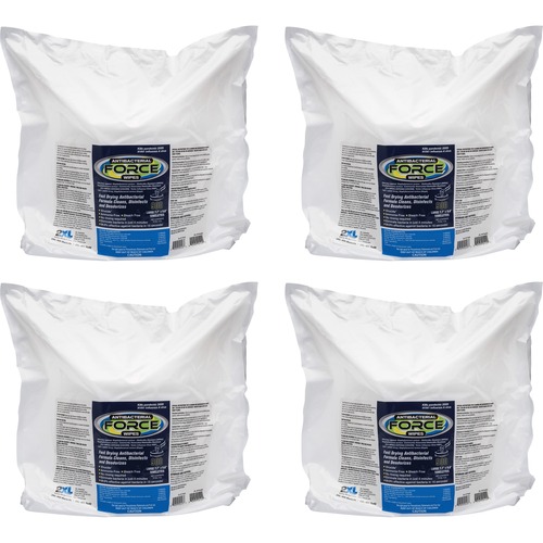 2XL CORP  Wipes,f/Antibacterial Force Bucket,900Shts/BG,6"x8",4/CT,WE