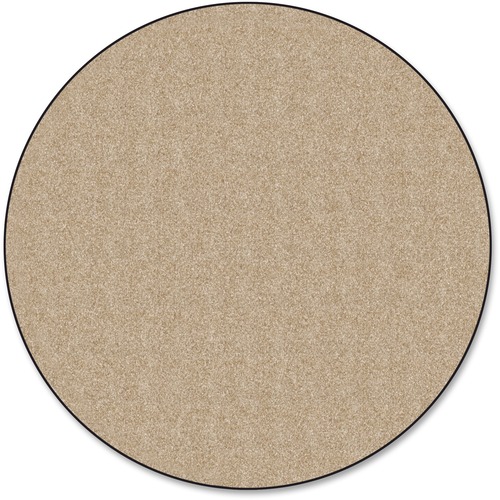 RUG,SOLID,ROUND,6',ALMOND