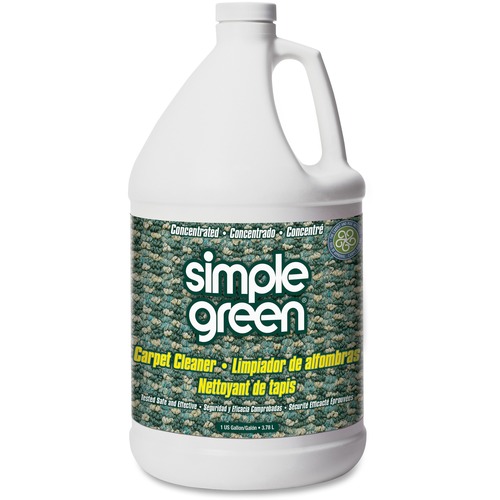 Simple Green  Carpet Cleaner,Deodorizes,Nonionic,1 Gallon, 6/ct, WE