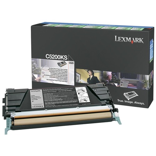 Lexmark C5200KS Black OEM Toner Cartridge