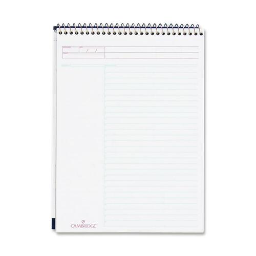 Mead  Task Planner Book/Pad,20lb.,Task Ruled,70 Sht,8-1/2"x11",WE