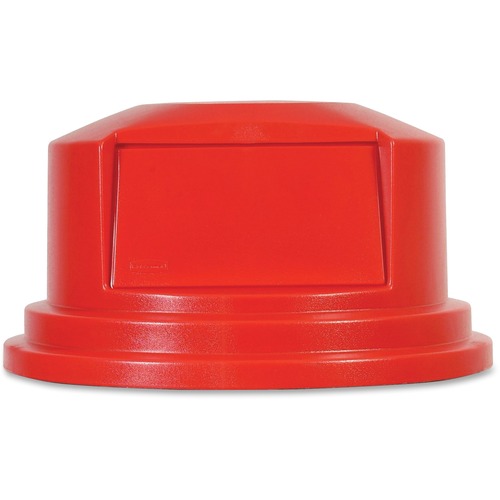 Rubbermaid Commercial Products  Brute Dome Top, f/2655, 55Gal, 27-1/5"Dia x 15-1/2", Red