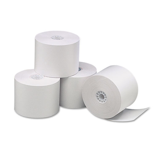 DIRECT THERMAL PRINTING PAPER ROLLS, 2.25" X 85 FT, WHITE, 3/PACK