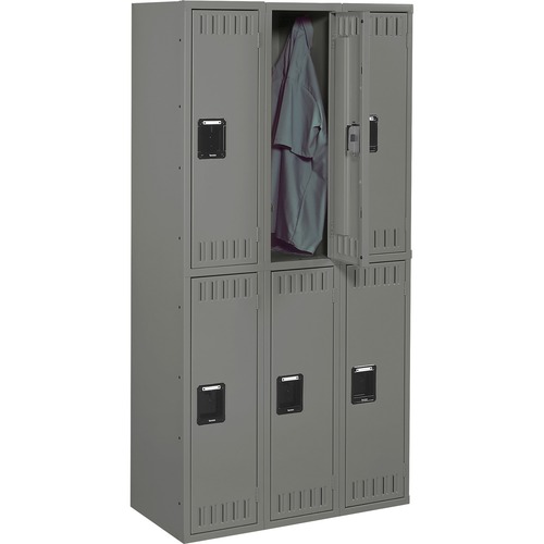 LOCKER,DBL TIER,3 WIDE,MGY