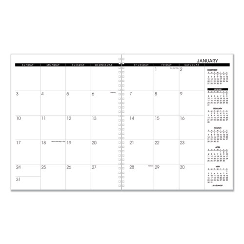 MONTHLY PLANNER REFILL, 11 X 9, WHITE, 2021