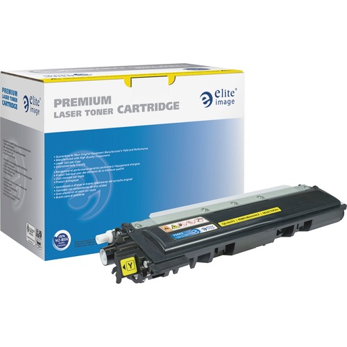 Elite Image  Toner Cartridge, 1,400 Page Yield, Yellow