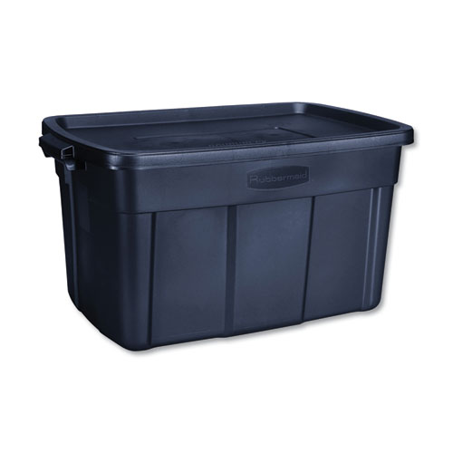 ROUGHNECK STORAGE BOX, 31 GAL, 20.4" X 32.3" X 16.7", DARK INDIGO METALLIC