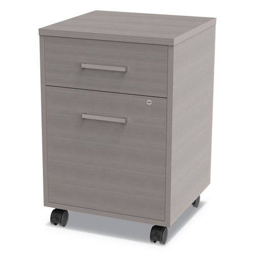 URBAN MOBILE FILE PEDESTAL, 16W X 15.25D X 23.75H, ASH