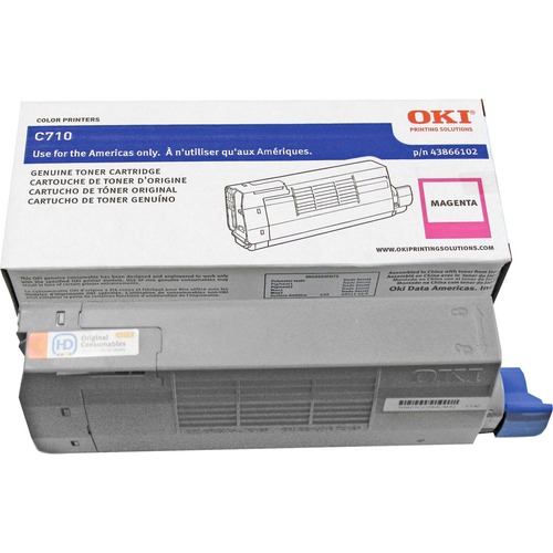 Okidata 43866102 Magenta OEM Toner Cartridge