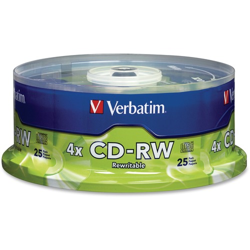 CDRW,4X,25/PK