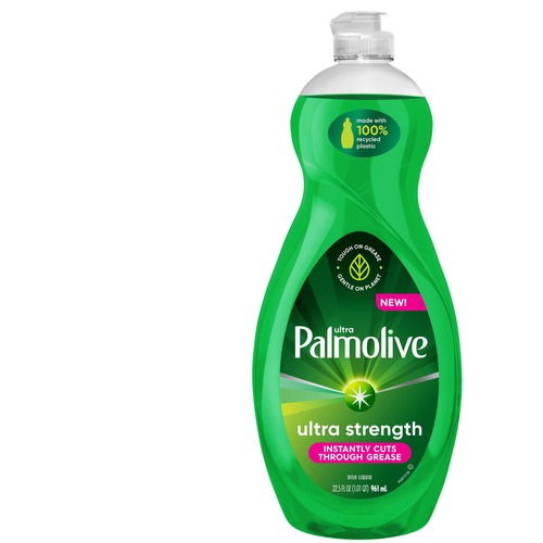 Colgate-Palmolive Company  Dish Detergent, Liquid, Ultra-Strength, 32.5 fl. oz, Green