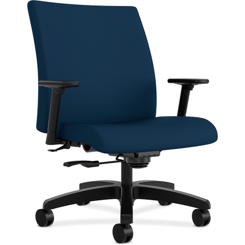 The HON Company  Task Chair, Big/Tall, Mid-back, 32-1/4"x28"x43-1/8", Mariner