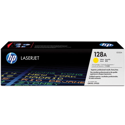 Hewlett-Packard  Toner Cartridge, HP 128A, 1300 Page Yield, Yellow