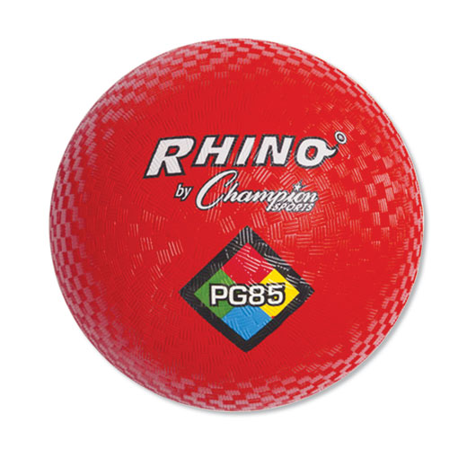 Playground Ball, 8-1/2" Diameter, Red