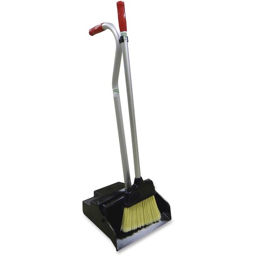 DUSTPAN,W/BROOM,BK