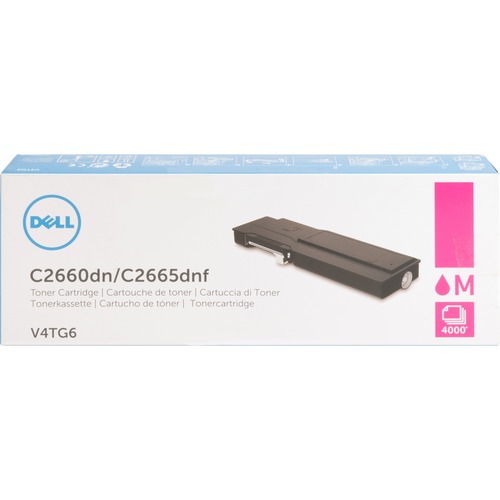 Dell Computer  Toner Cartridge, f/C2660, 4,000 Page High Yield, MA