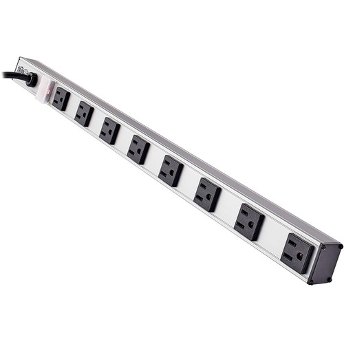 VERTICAL POWER STRIP, 8 OUTLETS, 15 FT CORD, 24" LENGTH