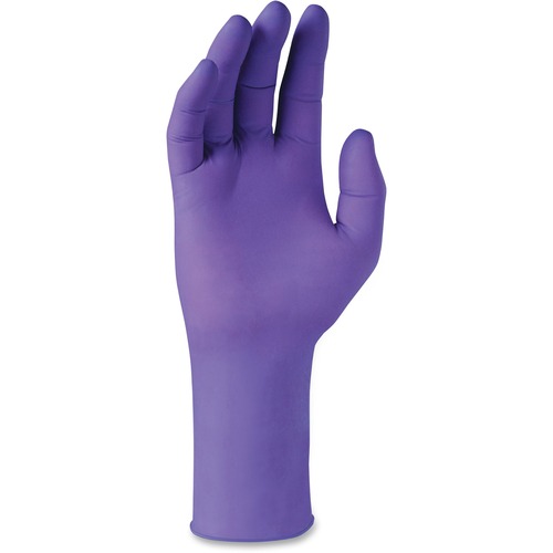 Purple Nitrile Exam Gloves, 310 Mm Length, X-Large, Purple, 500/carton