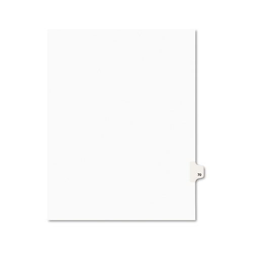 INDEX,SD,LTR,WHT,70,25/PK