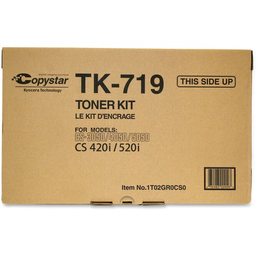 Kyocera Mita 1T02GR0US0 (TK-717) Black OEM Toner Cartridge