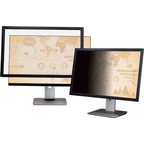 Framed Desktop Monitor Privacy Filter For 23"-24" Widescreen Lcd, 16:9