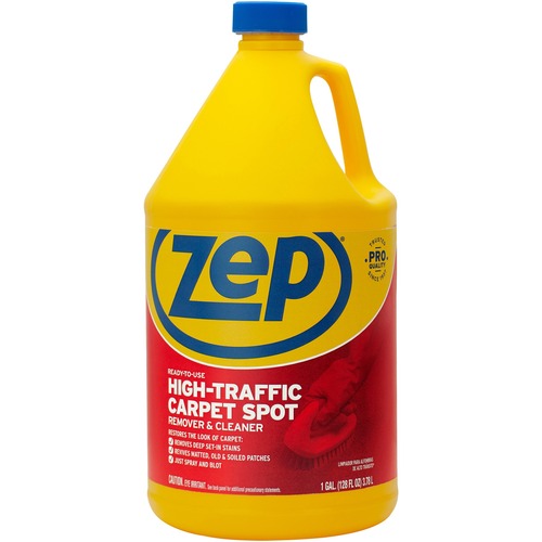 Zep Commercial  Carpet Cleaner, High Traffic, Refill, 1 Gallon