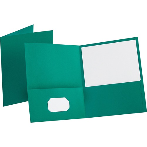 FOLDER,2-POCKET,LETTER,TEAL