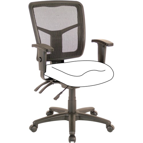 FRAME,CHAIR,MESH MID BACK