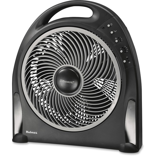 12" Oscillating Floor Fan W/remote, Breeze Modes, 8hr Timer