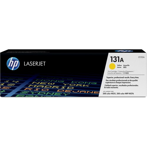 Hewlett-Packard  Toner Cartridge, 1,800 Page Yield, Yellow