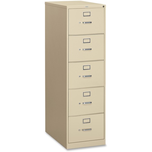 310 SERIES FIVE-DRAWER FULL-SUSPENSION FILE, LEGAL, 18.25W X 26.5D X 60H, PUTTY