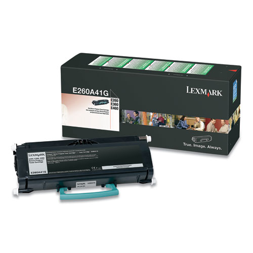 Lexmark E260A41 Black OEM Toner Cartridge