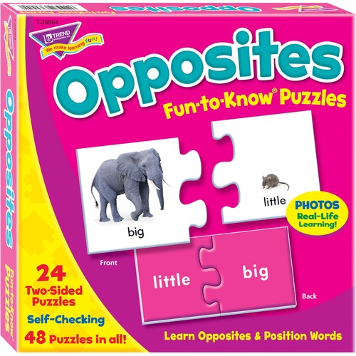 PUZZLE,OPPOSITES,48PC