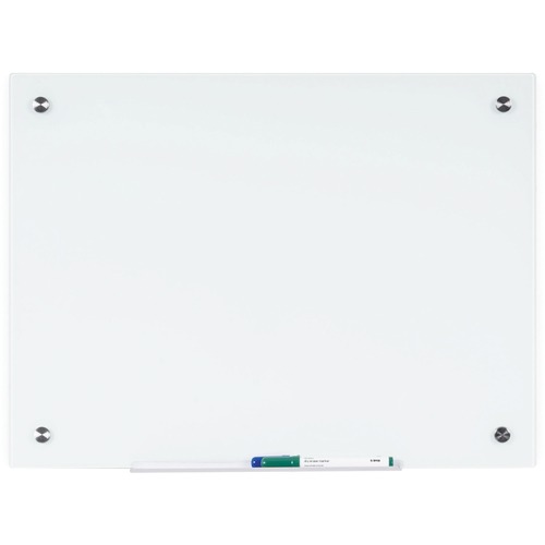 Bi-silque  Dry-Erase Board, Magnetic, 36"Wx1/4"Lx48"H, White