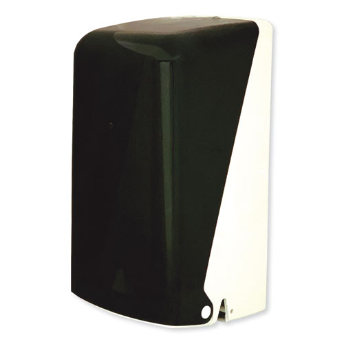TWO ROLL HOUSEHOLD BATH TISSUE DISPENSER, 5.51" X 5.59" X 11.42", SMOKE