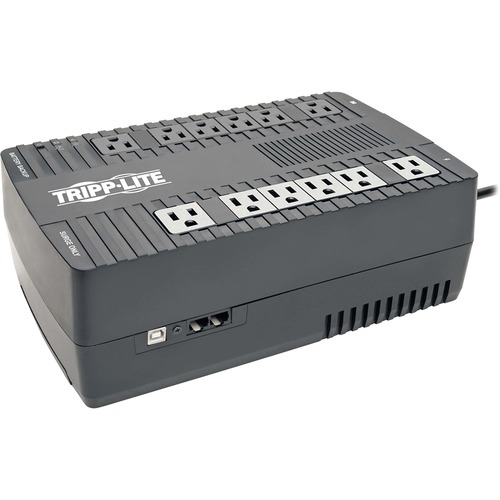 AVR SERIES ULTRA-COMPACT LINE-INTERACTIVE UPS, USB, 12 OUTLETS, 900 VA, 420 J