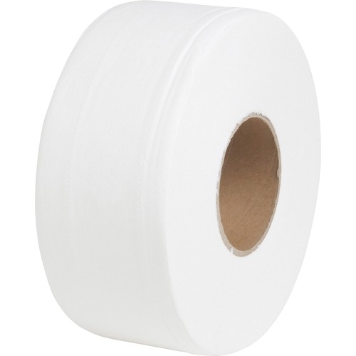 Private Brand  Bath Tissue Roll, Jumbo, 3-1/2"x650' Roll, 12/CT, White