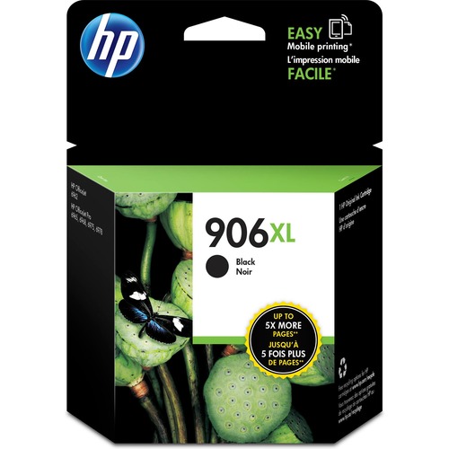 Hewlett-Packard  HP906XL High Capacity Ink Cartridge, 1500 Page Yield, BK