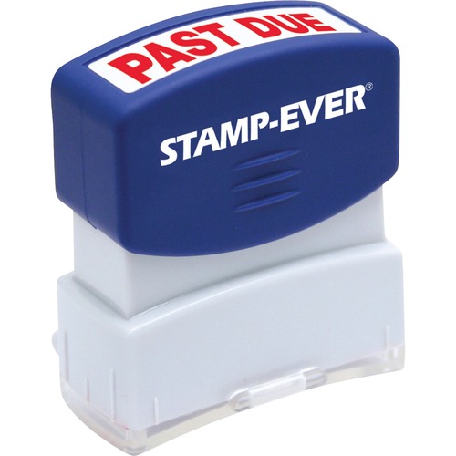STAMP,PREINK,PAST DUE,RED